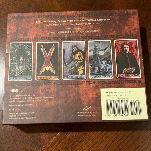 HBO Game of Thrones Tarot Cards - Complete Set - Picture 7 of 7